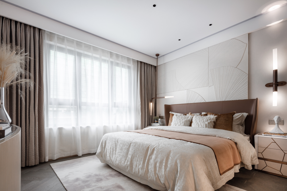 現(xiàn)代簡約風格室內(nèi)設計家裝案例-臥室 現(xiàn)代簡約風格室內(nèi)設計家裝案例-臥室