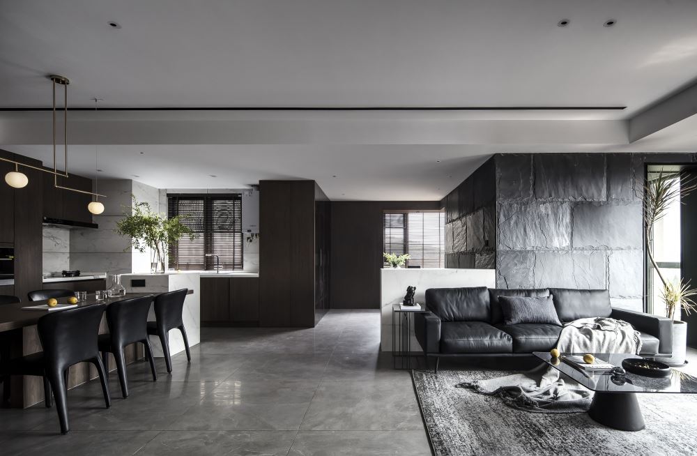 江門市銀泉花園現(xiàn)代簡約風(fēng)格三居室裝修案例