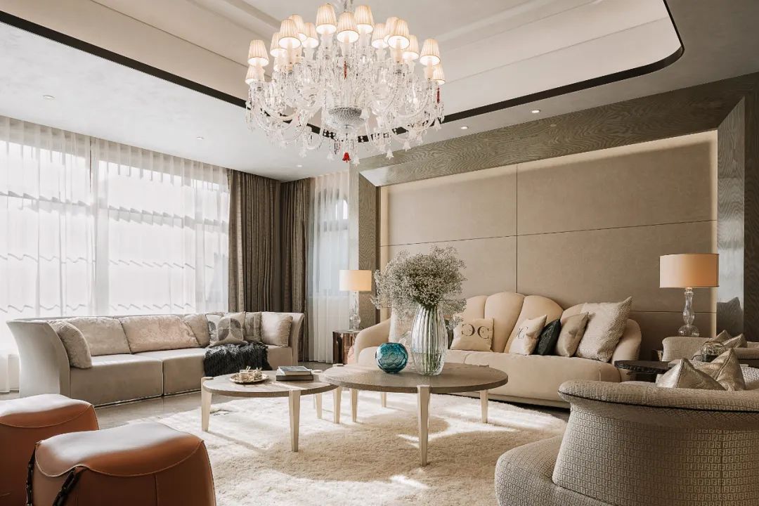 簡歐風格家裝設(shè)計別墅裝修效果圖-客廳 簡歐風格家裝設(shè)計別墅裝修效果圖-客廳