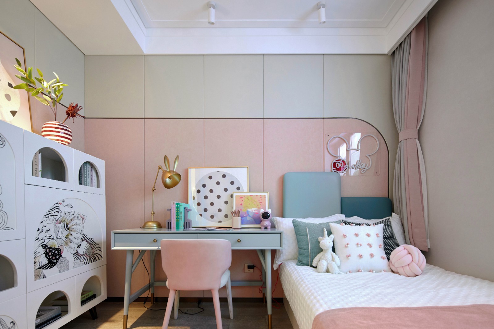 現(xiàn)代簡約風格室內(nèi)設(shè)計家裝案例-兒童房 現(xiàn)代簡約風格室內(nèi)設(shè)計家裝案例-兒童房