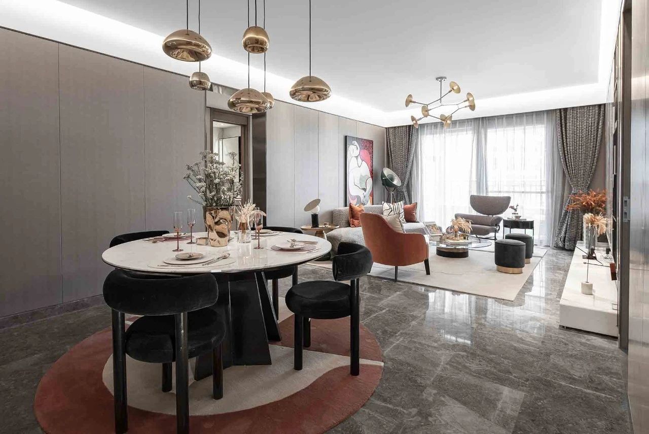 現(xiàn)代前衛(wèi)風(fēng)格室內(nèi)設(shè)計家裝案例-餐廳 現(xiàn)代前衛(wèi)風(fēng)格室內(nèi)設(shè)計家裝案例-餐廳