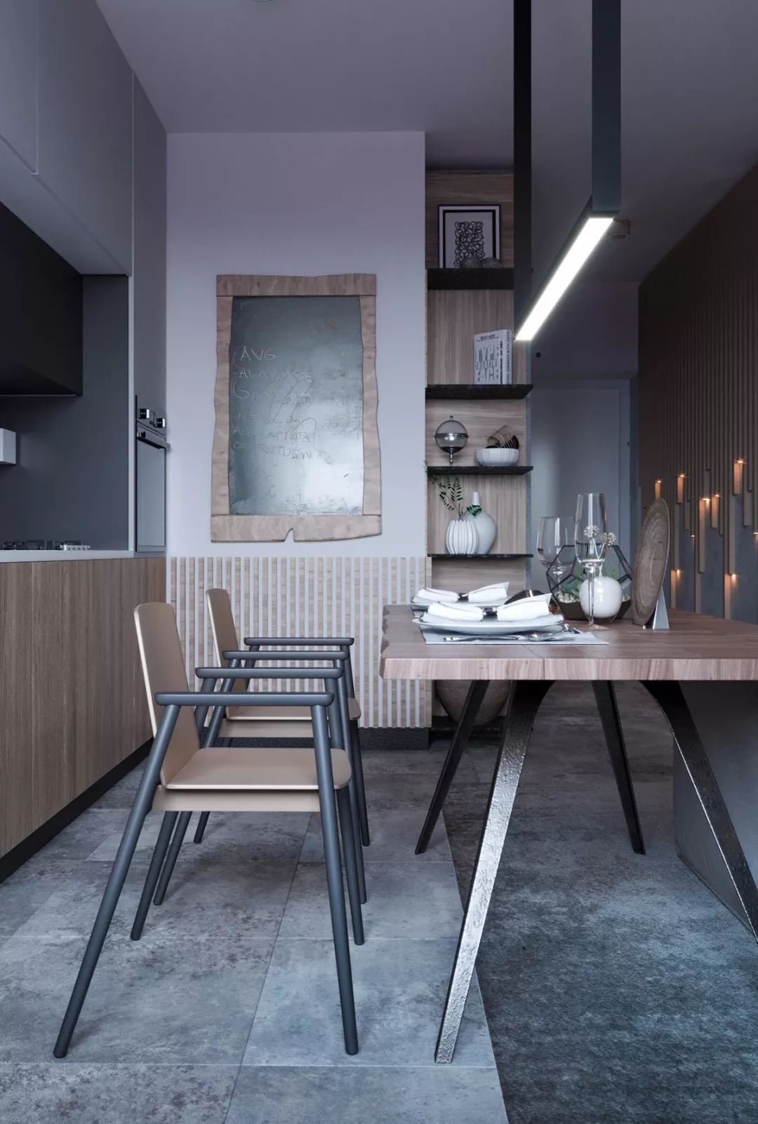 佛山裝修公司現(xiàn)代簡(jiǎn)約風(fēng)格室內(nèi)裝修效果圖-餐廳 佛山裝修公司現(xiàn)代簡(jiǎn)約風(fēng)格室內(nèi)裝修效果圖-餐廳