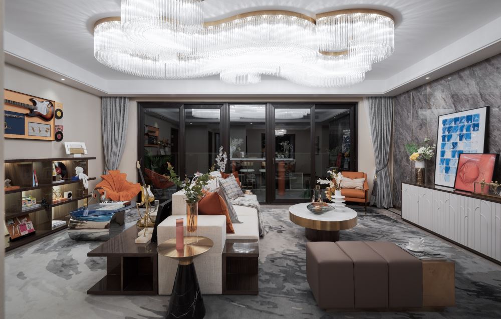 佛山市雅居樂(lè)&middot;江畔明珠北歐風(fēng)格三居室裝修案例