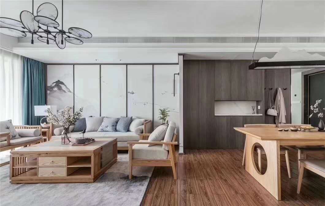 星海岸三居126平米現(xiàn)代簡約風格裝修案例-客廳 星海岸三居126平米現(xiàn)代簡約風格裝修案例-客廳