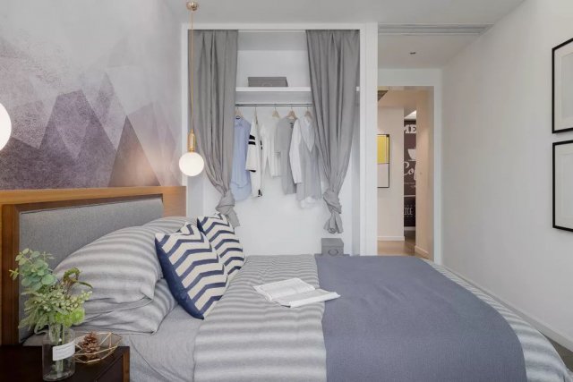 廣州裝修公司北歐風格室內(nèi)裝修效果圖-主臥 廣州裝修公司北歐風格室內(nèi)裝修效果圖-主臥