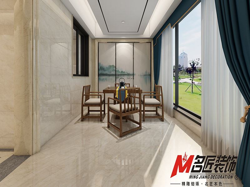 揭陽市博雅苑B區(qū)現(xiàn)代風(fēng)格三居室裝修案例