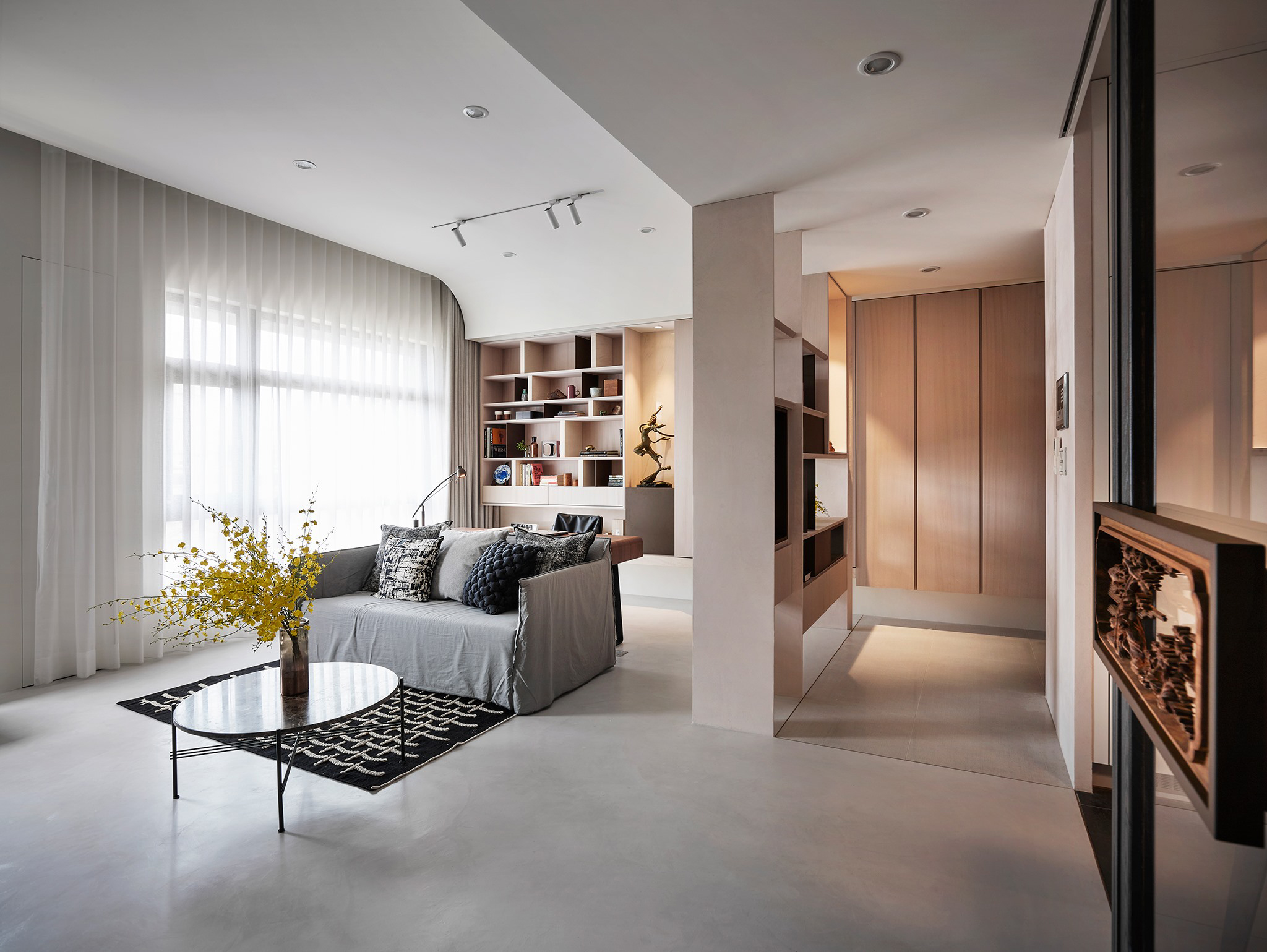 現(xiàn)代混搭風(fēng)格室內(nèi)設(shè)計(jì)家裝案例-客廳 現(xiàn)代混搭風(fēng)格室內(nèi)設(shè)計(jì)家裝案例-客廳