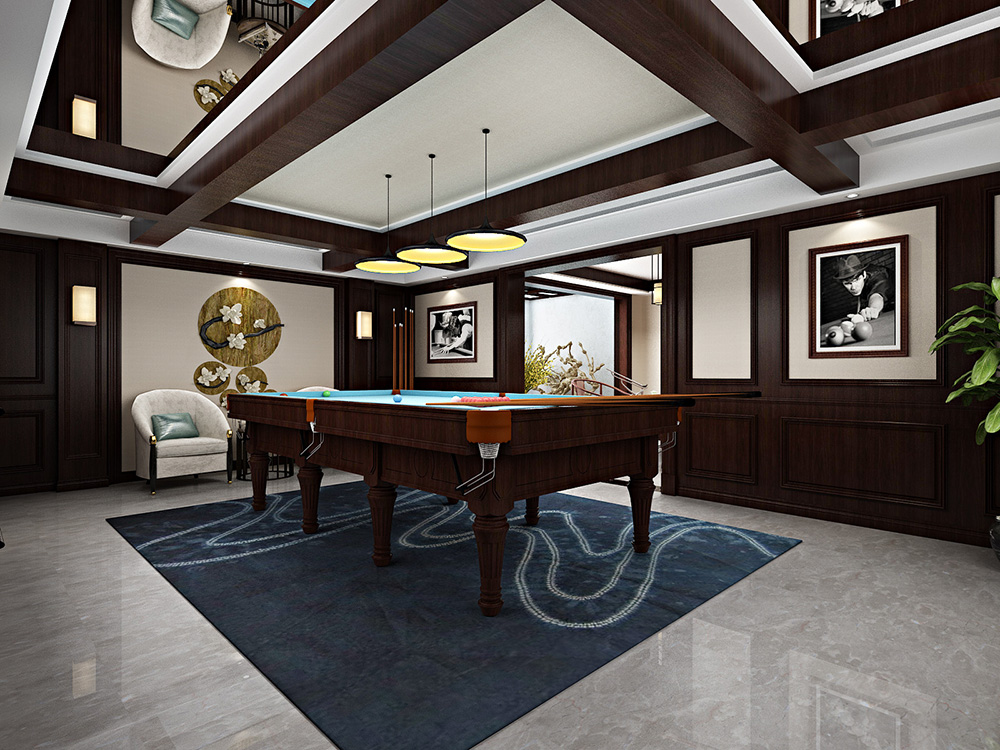 美式輕奢風(fēng)格室內(nèi)裝修設(shè)計效果圖-恒大濱江左岸四居133平米-室內(nèi)休閑室裝修設(shè)計 美式輕奢風(fēng)格室內(nèi)裝修設(shè)計效果圖-恒大濱江左岸四居133平米-室內(nèi)休閑室裝修設(shè)計