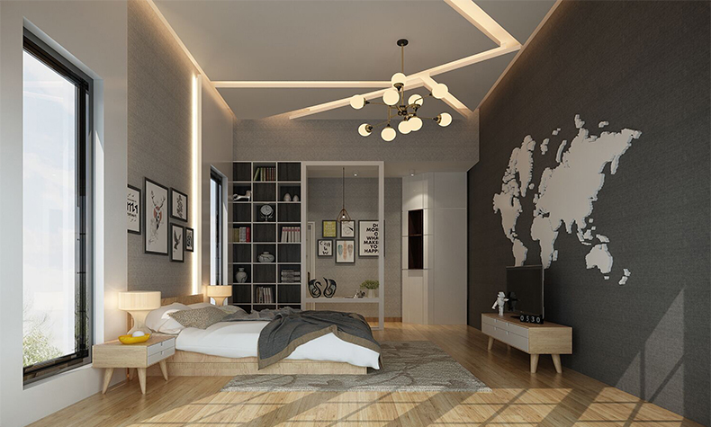 現(xiàn)代簡(jiǎn)約風(fēng)格別墅裝修設(shè)計(jì)效果圖-瀧景花園別墅365平米-別墅臥室裝修設(shè)計(jì) 現(xiàn)代簡(jiǎn)約風(fēng)格別墅裝修設(shè)計(jì)效果圖-瀧景花園別墅365平米-別墅臥室裝修設(shè)計(jì)