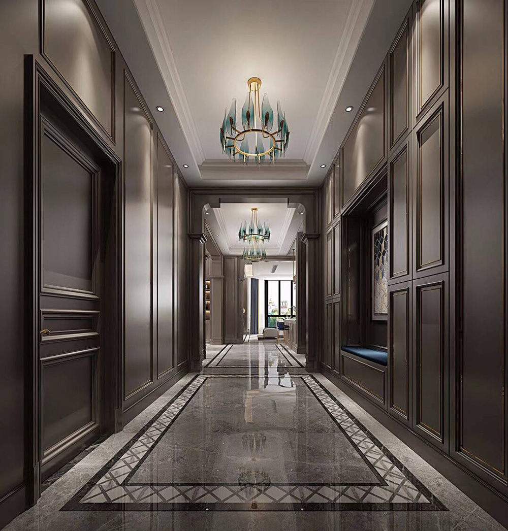 簡(jiǎn)歐輕奢風(fēng)格別墅裝修設(shè)計(jì)效果圖-依云水岸別墅366平米-別墅裝修設(shè)計(jì)走廊 簡(jiǎn)歐輕奢風(fēng)格別墅裝修設(shè)計(jì)效果圖-依云水岸別墅366平米-別墅裝修設(shè)計(jì)走廊