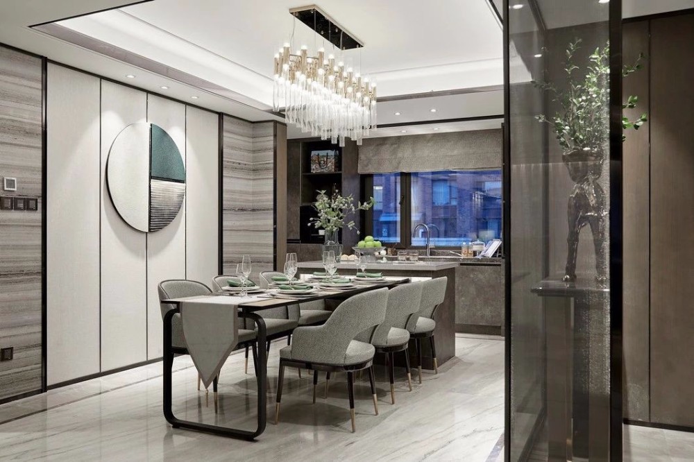 現(xiàn)代簡約風格室內(nèi)設計家裝案例-餐廳 現(xiàn)代簡約風格室內(nèi)設計家裝案例-餐廳
