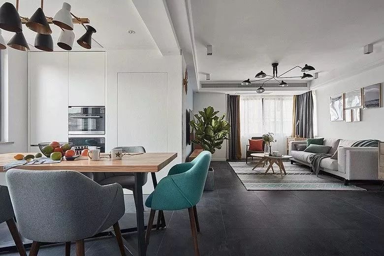 裝修案例北歐風格室內(nèi)裝修效果圖-餐廳 裝修案例北歐風格室內(nèi)裝修效果圖-餐廳