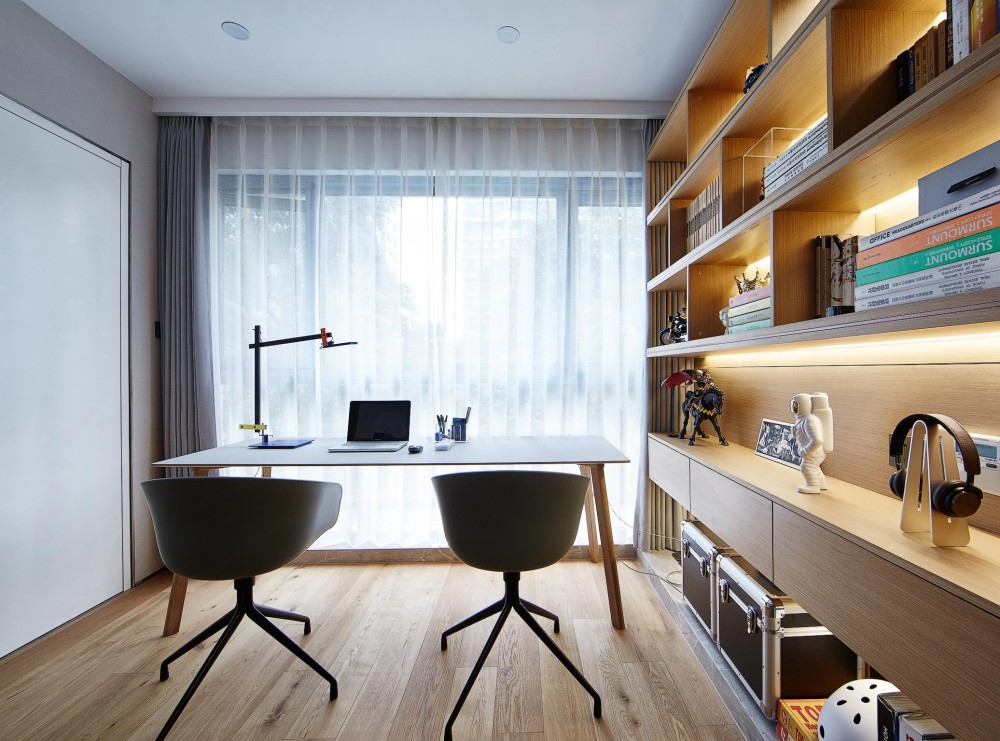 現(xiàn)代簡(jiǎn)約風(fēng)格室內(nèi)家裝案例效果圖-書(shū)房 現(xiàn)代簡(jiǎn)約風(fēng)格室內(nèi)家裝案例效果圖-書(shū)房