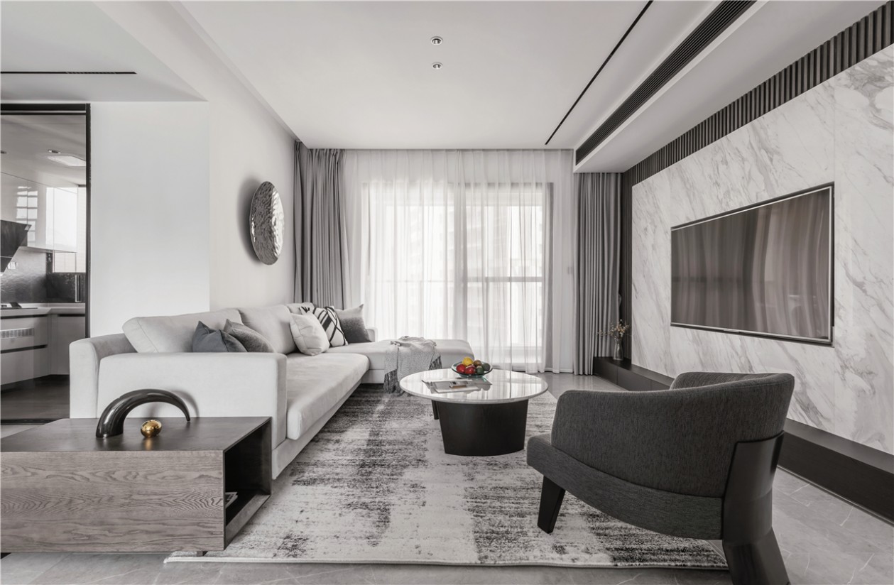 現(xiàn)代輕奢風格家裝設計別墅裝修效果圖-客廳 現(xiàn)代輕奢風格家裝設計別墅裝修效果圖-客廳