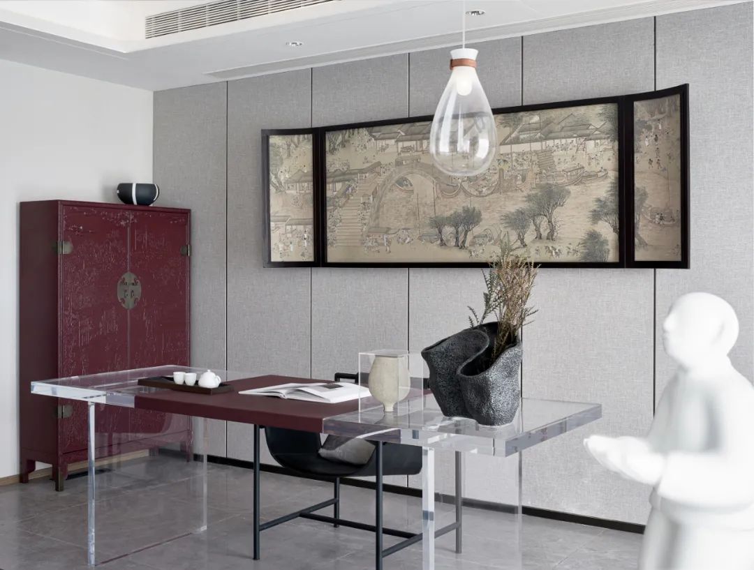 新中式風(fēng)格室內(nèi)設(shè)計(jì)家裝案例-書(shū)桌 新中式風(fēng)格室內(nèi)設(shè)計(jì)家裝案例-書(shū)桌