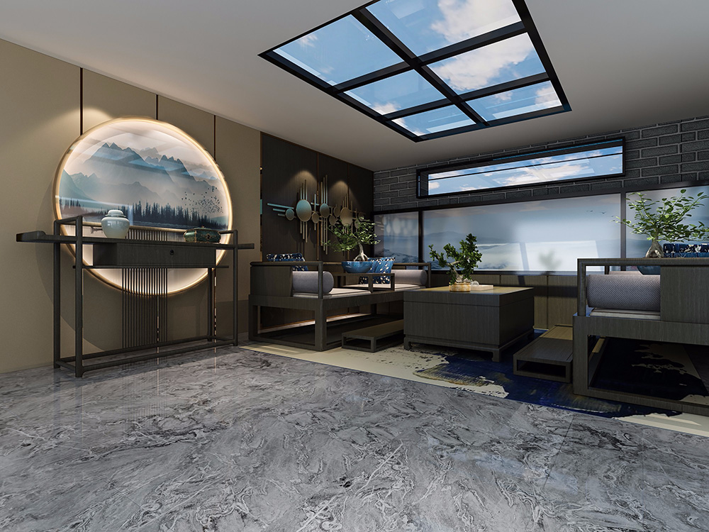 東方神韻新中式別墅裝修效果圖-順德碧桂園豪園別墅310平米-別墅會客室 東方神韻新中式別墅裝修效果圖-順德碧桂園豪園別墅310平米-別墅會客室