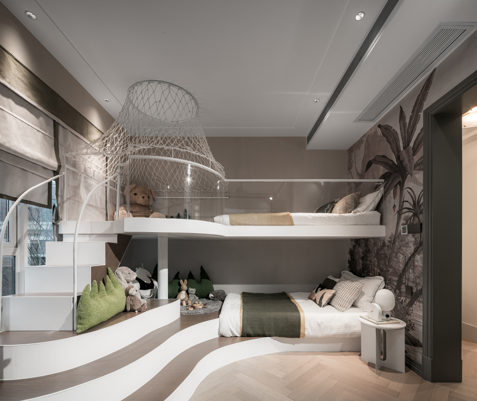 歐式輕奢風(fēng)格家裝設(shè)計(jì)室內(nèi)裝修效果圖-兒童房 歐式輕奢風(fēng)格家裝設(shè)計(jì)室內(nèi)裝修效果圖-兒童房