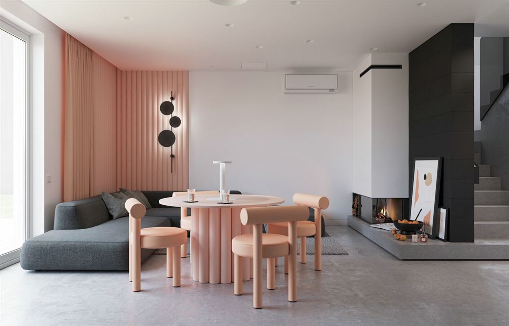 佛山市保利御江南北歐風(fēng)格復(fù)式裝修案例