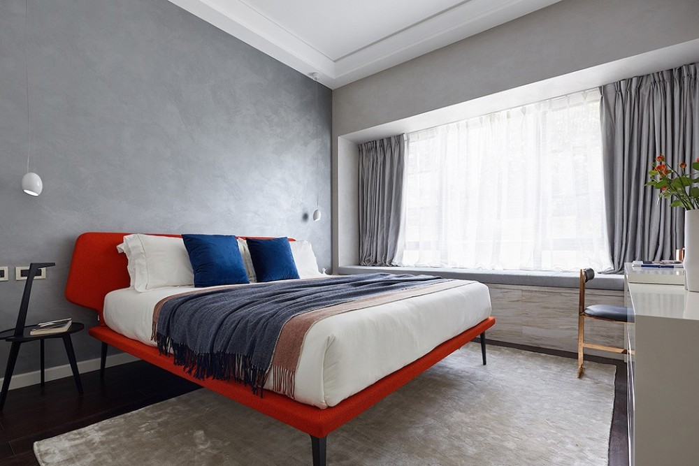 現(xiàn)代簡(jiǎn)約風(fēng)格室內(nèi)家裝案例效果圖-次臥 現(xiàn)代簡(jiǎn)約風(fēng)格室內(nèi)家裝案例效果圖-次臥