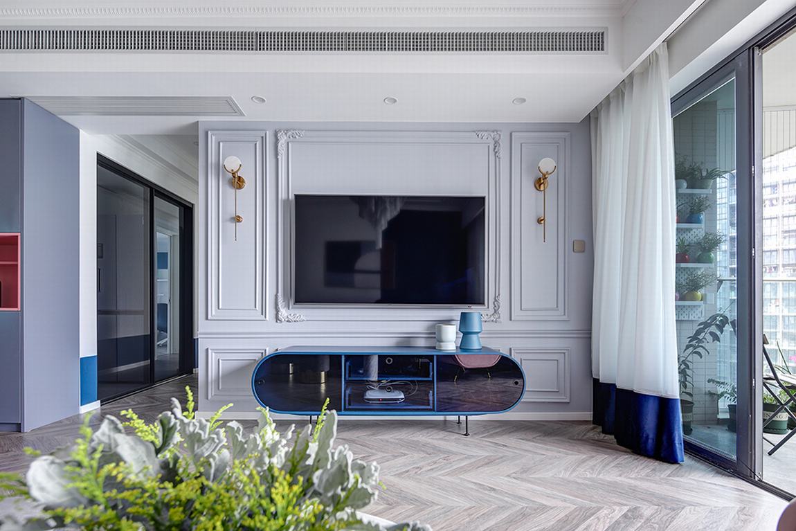 法式風格家裝設計室內(nèi)裝修效果圖-客廳 法式風格家裝設計室內(nèi)裝修效果圖-客廳