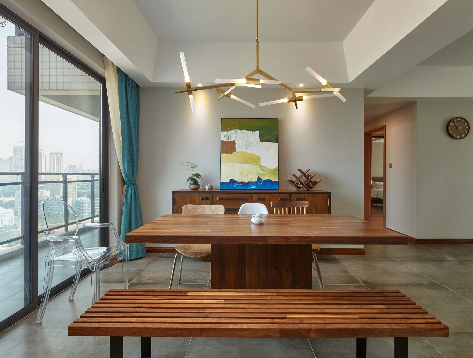 佛山裝修公司混搭風格室內(nèi)裝修效果圖-餐廳 佛山裝修公司混搭風格室內(nèi)裝修效果圖-餐廳