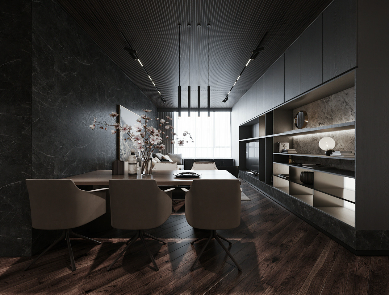 佛山裝修公司美式輕奢風(fēng)格室內(nèi)裝修效果圖-餐廳 佛山裝修公司美式輕奢風(fēng)格室內(nèi)裝修效果圖-餐廳