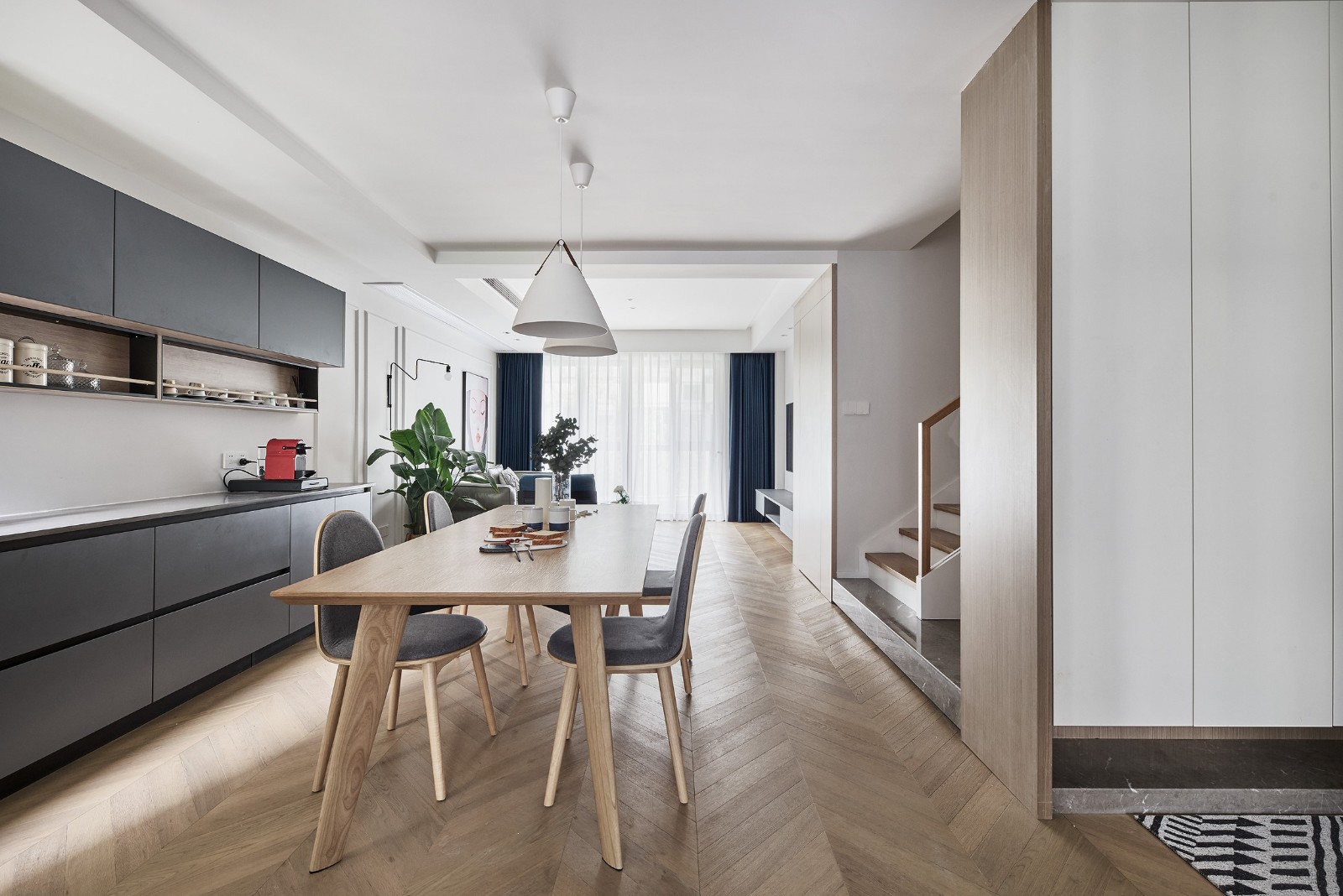 北歐風(fēng)格家裝設(shè)計(jì)室內(nèi)裝修效果圖-餐廳 北歐風(fēng)格家裝設(shè)計(jì)室內(nèi)裝修效果圖-餐廳