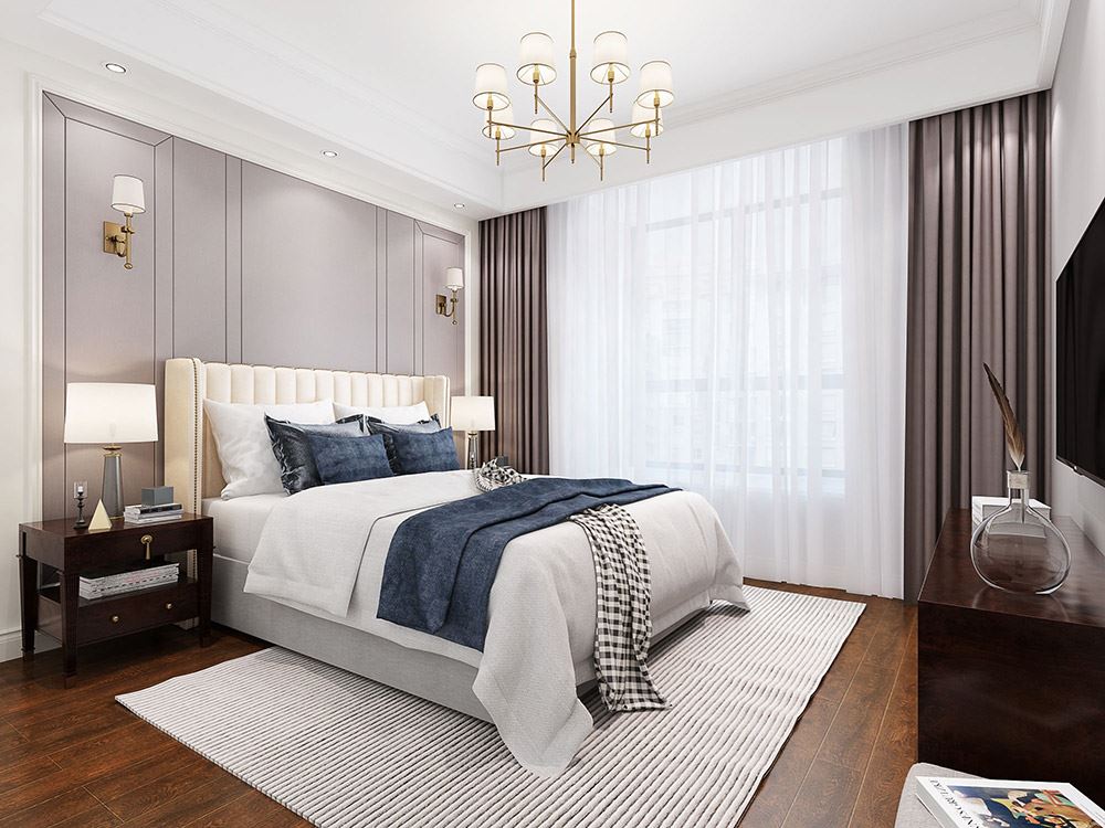 臺州市半島名苑現(xiàn)代簡約風格二居室裝修案例