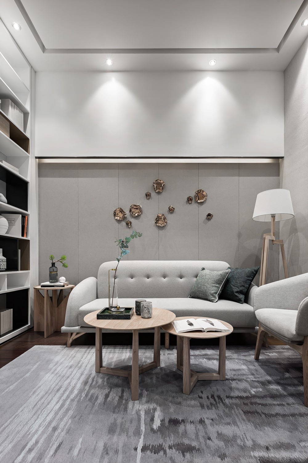 現(xiàn)代簡約風(fēng)格公寓家裝案例效果圖-客廳 現(xiàn)代簡約風(fēng)格公寓家裝案例效果圖-客廳