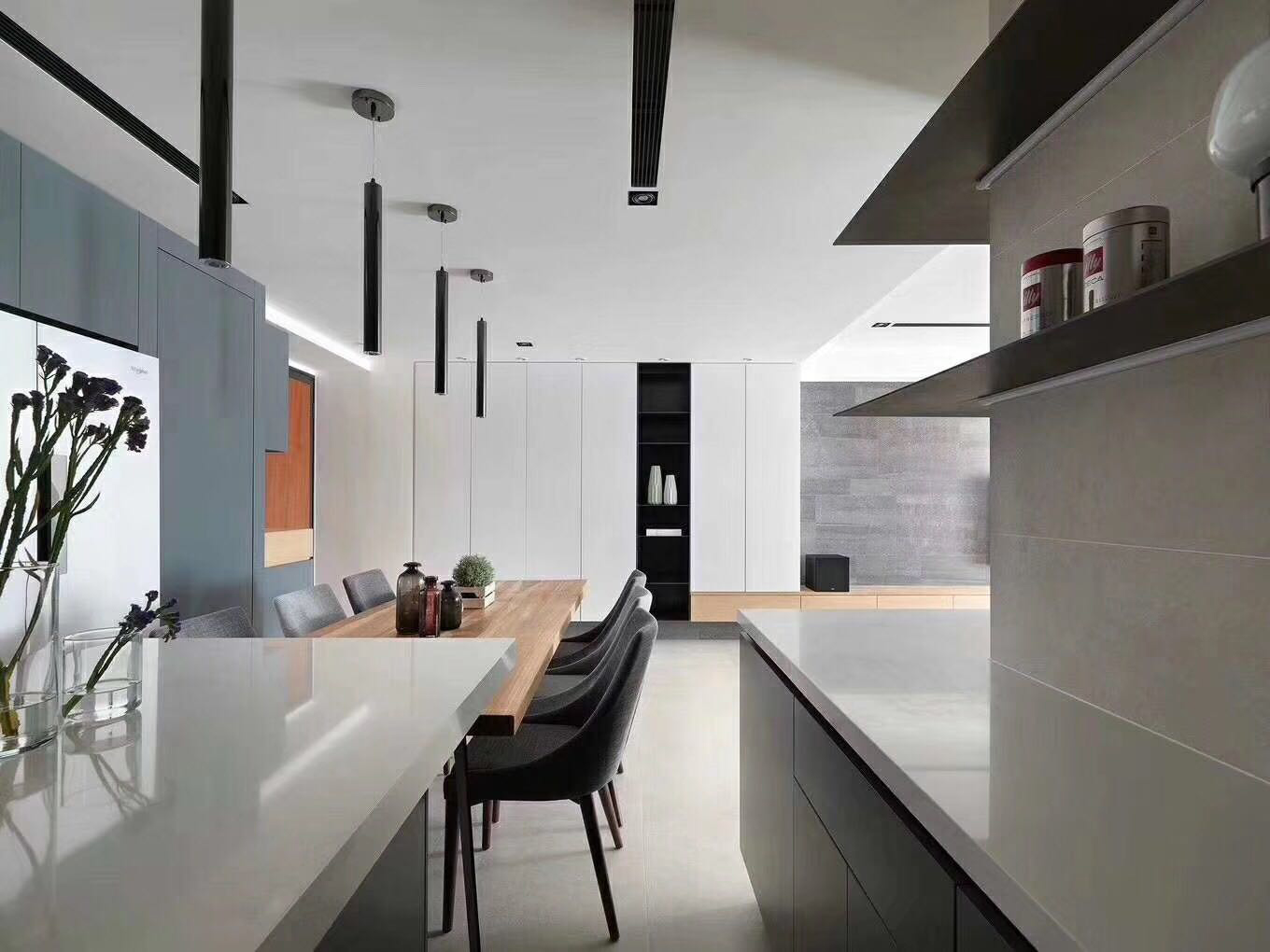 星星凱旋國(guó)際三居128平米簡(jiǎn)約現(xiàn)代風(fēng)格裝修案例-餐廳 星星凱旋國(guó)際三居128平米簡(jiǎn)約現(xiàn)代風(fēng)格裝修案例-餐廳