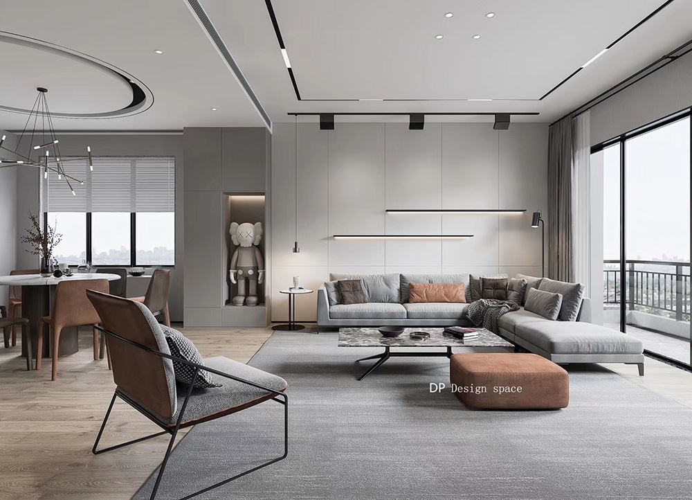 佛山市龍光天宸現(xiàn)代簡約風(fēng)格別墅裝修案例