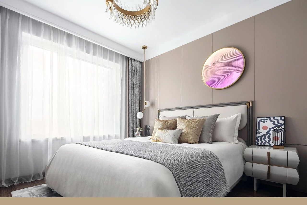 現(xiàn)代簡約風格室內設計家裝案例-臥室 現(xiàn)代簡約風格室內設計家裝案例-臥室