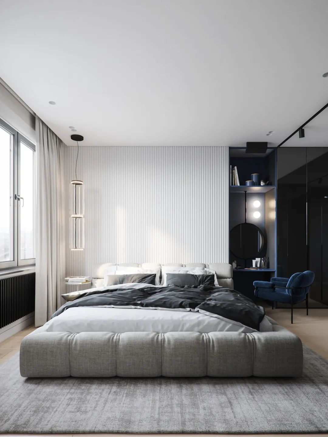 裝修案例現(xiàn)代前衛(wèi)風(fēng)格室內(nèi)裝修效果圖-臥室 裝修案例現(xiàn)代前衛(wèi)風(fēng)格室內(nèi)裝修效果圖-臥室