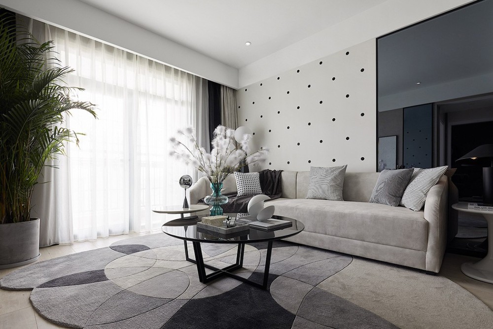 現(xiàn)代簡約風(fēng)格室內(nèi)家裝案例效果圖-客廳沙發(fā) 現(xiàn)代簡約風(fēng)格室內(nèi)家裝案例效果圖-客廳沙發(fā)