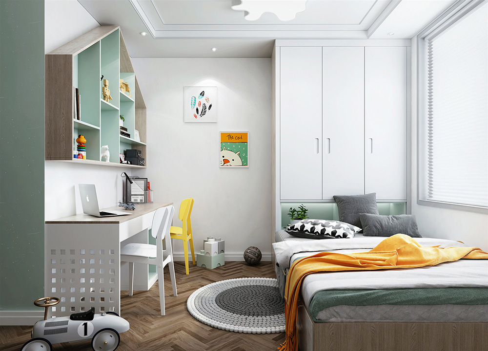 現(xiàn)代簡(jiǎn)約風(fēng)格室內(nèi)裝修設(shè)計(jì)效果圖-兒童房 現(xiàn)代簡(jiǎn)約風(fēng)格室內(nèi)裝修設(shè)計(jì)效果圖-兒童房