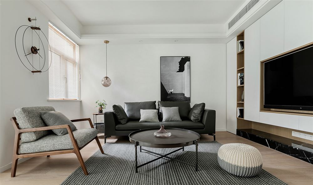 惠州市雅居樂白鷺湖一期現(xiàn)代簡約風(fēng)格三居室裝修案例