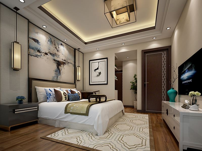 佛山市保利天悅現(xiàn)代簡(jiǎn)約風(fēng)格三居室裝修案例