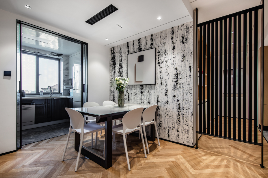 現(xiàn)代風(fēng)格室內(nèi)家裝案例效果圖-餐廳 現(xiàn)代風(fēng)格室內(nèi)家裝案例效果圖-餐廳