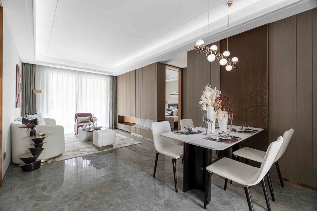 現(xiàn)代簡約風(fēng)格室內(nèi)設(shè)計(jì)家裝案例-客餐廳 現(xiàn)代簡約風(fēng)格室內(nèi)設(shè)計(jì)家裝案例-客餐廳