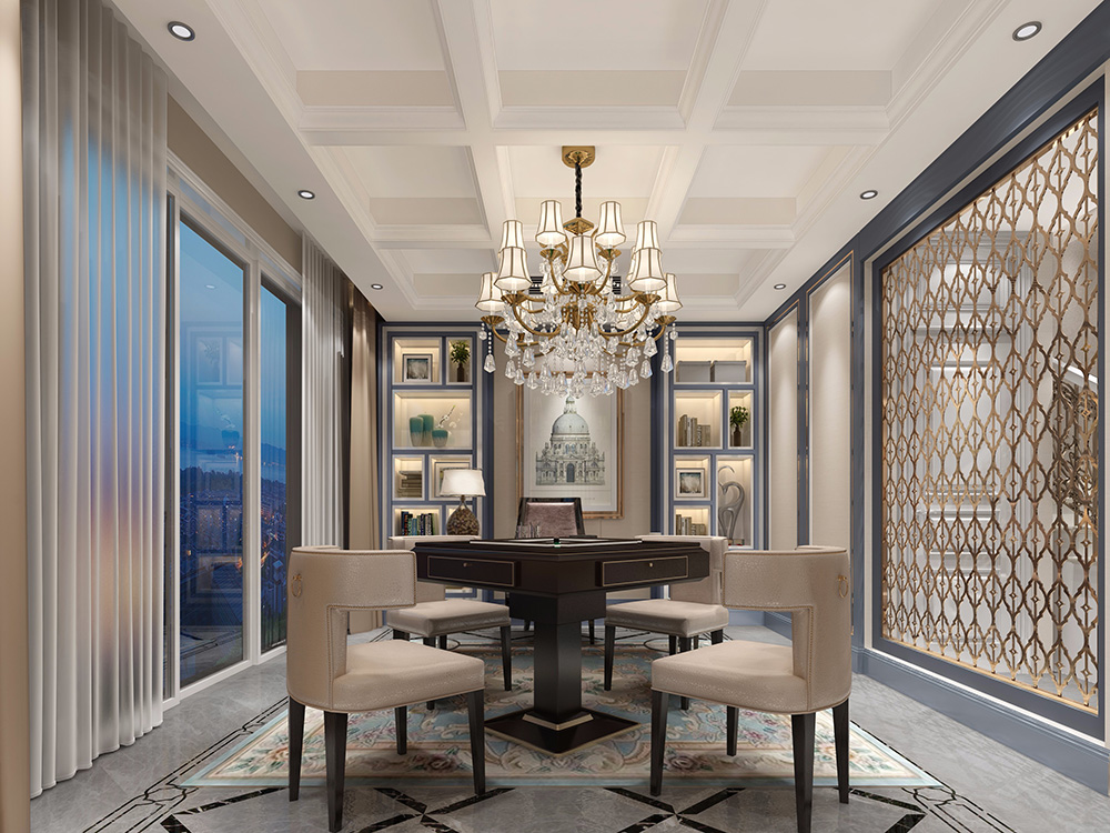 簡(jiǎn)歐風(fēng)格別墅裝修設(shè)計(jì)效果圖-萬科城別墅350平米-別墅休閑室裝修設(shè)計(jì) 簡(jiǎn)歐風(fēng)格別墅裝修設(shè)計(jì)效果圖-萬科城別墅350平米-別墅休閑室裝修設(shè)計(jì)