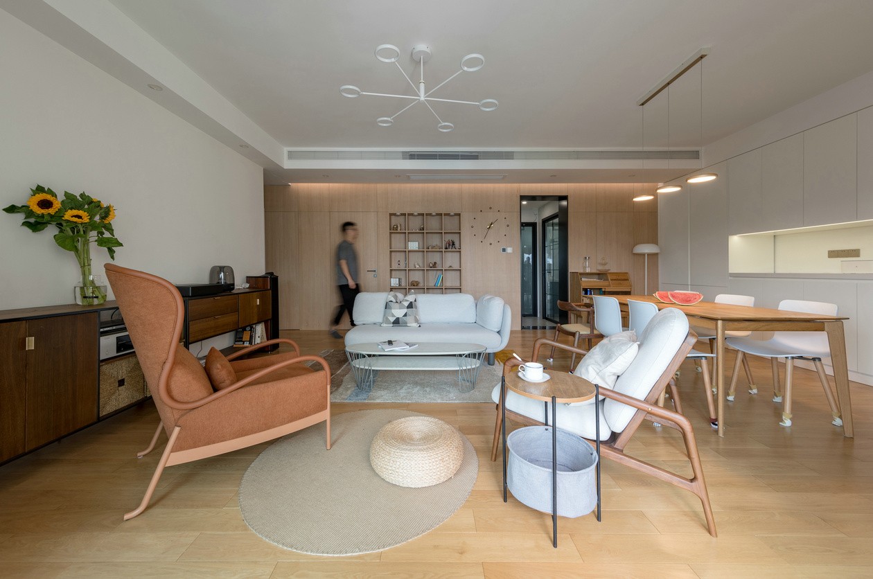 日式原木風(fēng)格室內(nèi)設(shè)計(jì)家裝案例-客餐廳 日式原木風(fēng)格室內(nèi)設(shè)計(jì)家裝案例-客餐廳