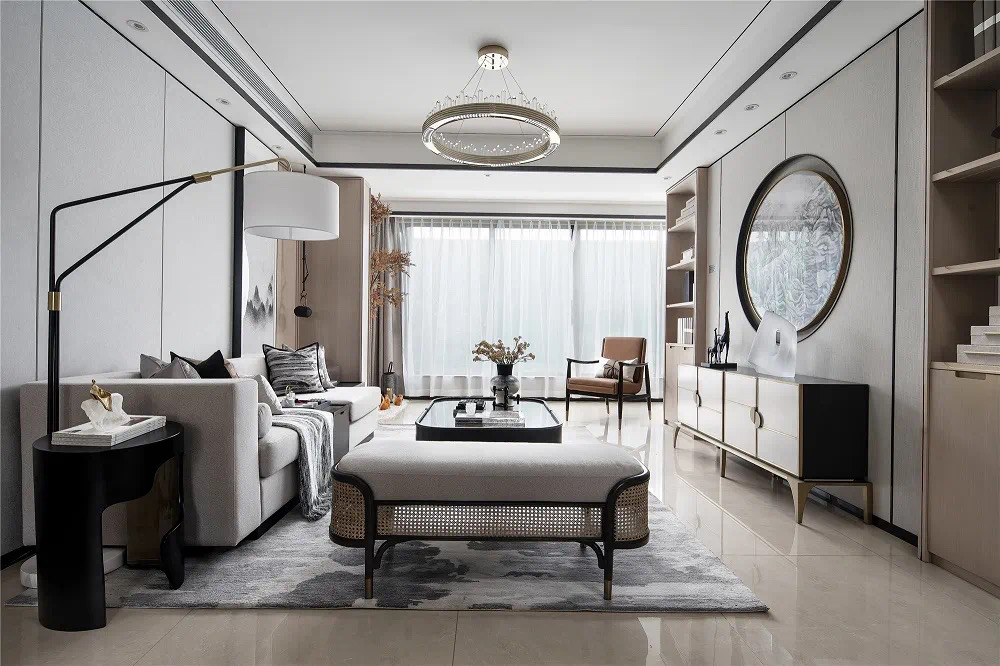 新中式風(fēng)格家裝設(shè)計(jì)室內(nèi)裝修效果圖-客廳 新中式風(fēng)格家裝設(shè)計(jì)室內(nèi)裝修效果圖-客廳