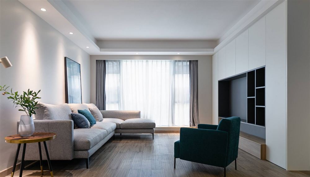 湛江市城市美林現(xiàn)代簡約風格四居室裝修案例