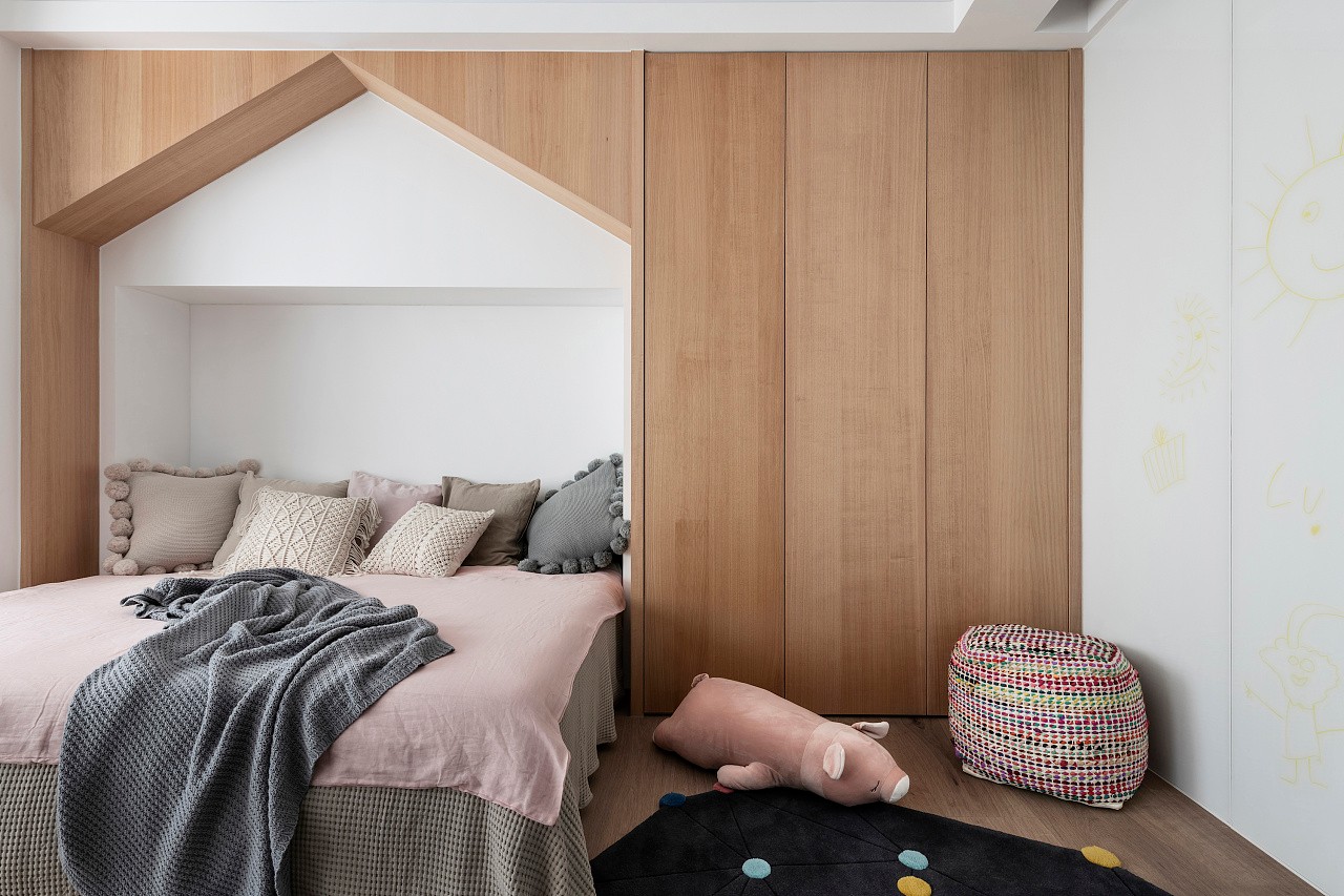 裝修案例現(xiàn)代簡約風(fēng)格室內(nèi)裝修效果圖-臥室 裝修案例現(xiàn)代簡約風(fēng)格室內(nèi)裝修效果圖-臥室