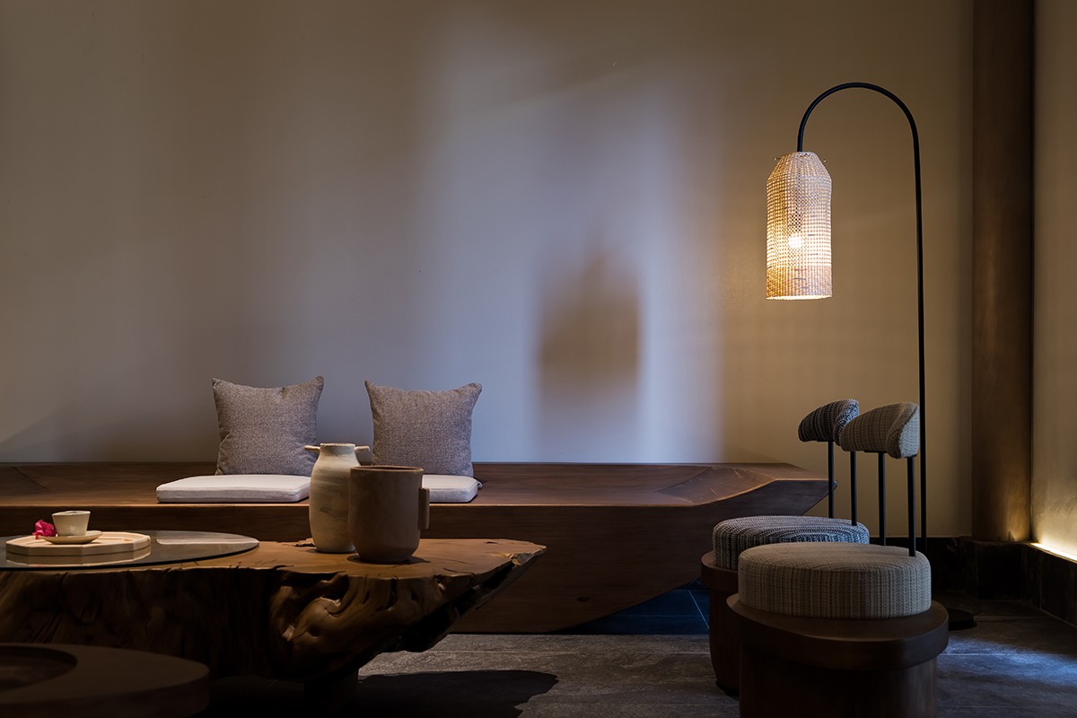 新古典風格室內(nèi)家裝案例效果圖-茶室 新古典風格室內(nèi)家裝案例效果圖-茶室