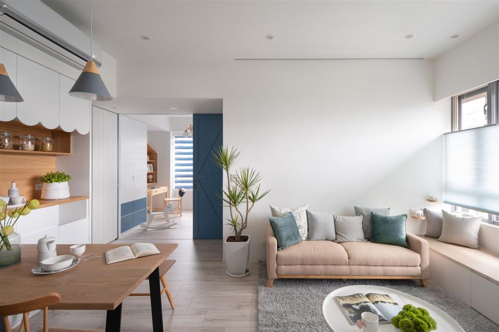 佛山市建發(fā)&middot;融創(chuàng)&middot;雅居樂丨和璽北歐風(fēng)格四居室裝修案例