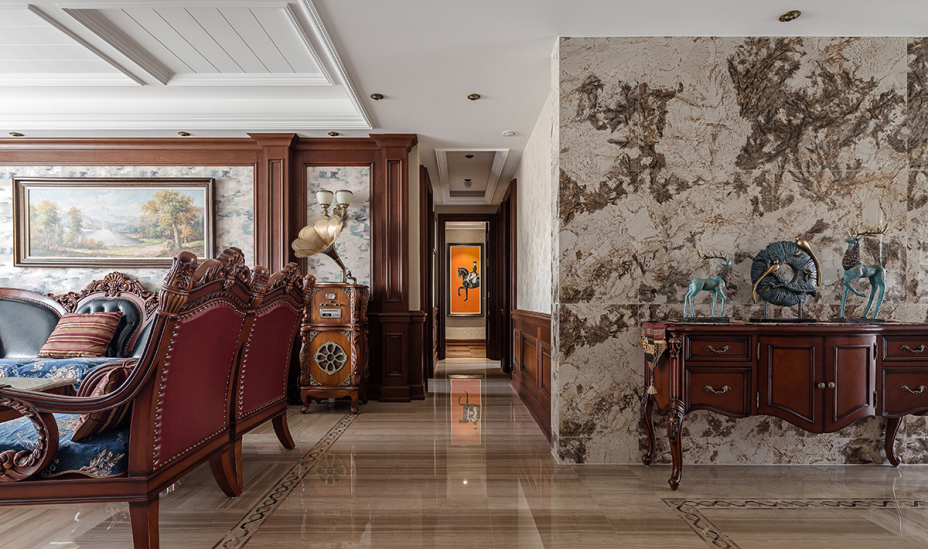 新古典風格家裝設計室內裝修效果圖-走廊 新古典風格家裝設計室內裝修效果圖-走廊