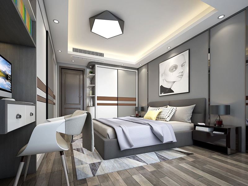 佛山市金科城現(xiàn)代簡約風(fēng)格三居室裝修案例