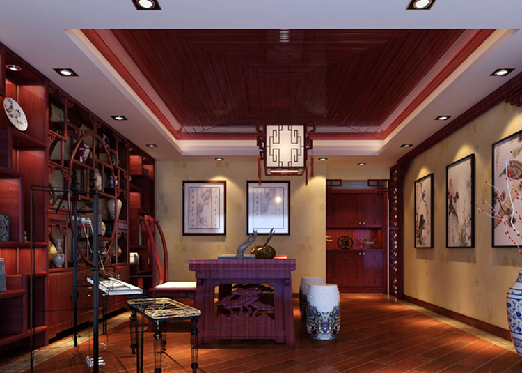 佛山市弘陽(yáng)德商昕悅府歐式風(fēng)格四居室裝修案例