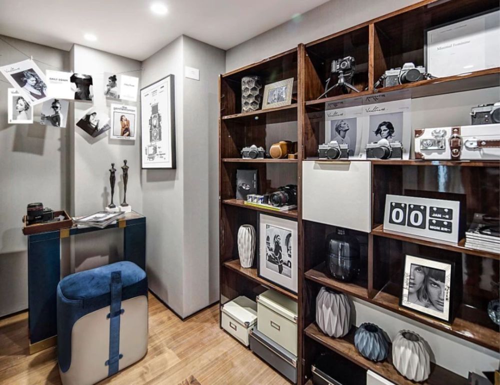 簡(jiǎn)歐輕奢風(fēng)格室內(nèi)設(shè)計(jì)家裝案例-書(shū)房 簡(jiǎn)歐輕奢風(fēng)格室內(nèi)設(shè)計(jì)家裝案例-書(shū)房